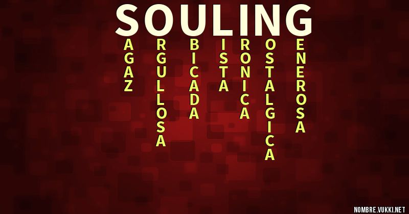 Acróstico souling