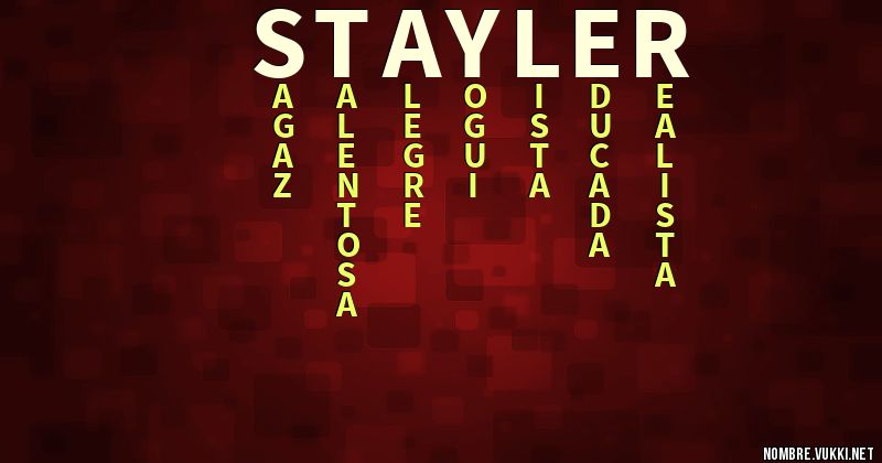 Acróstico stayler