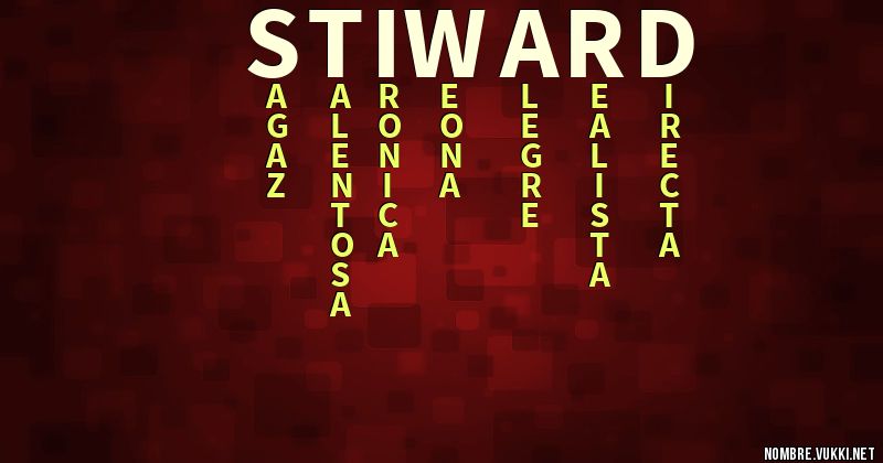 Acróstico stiward