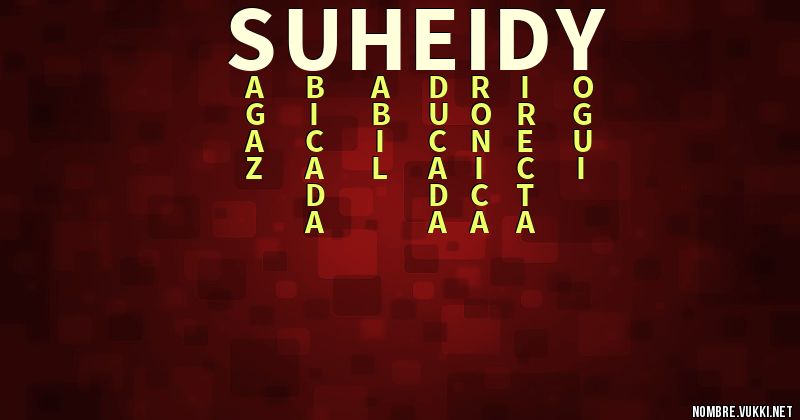 Acróstico suheidy