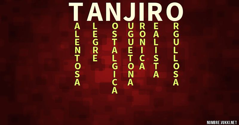 Acróstico tanjiro