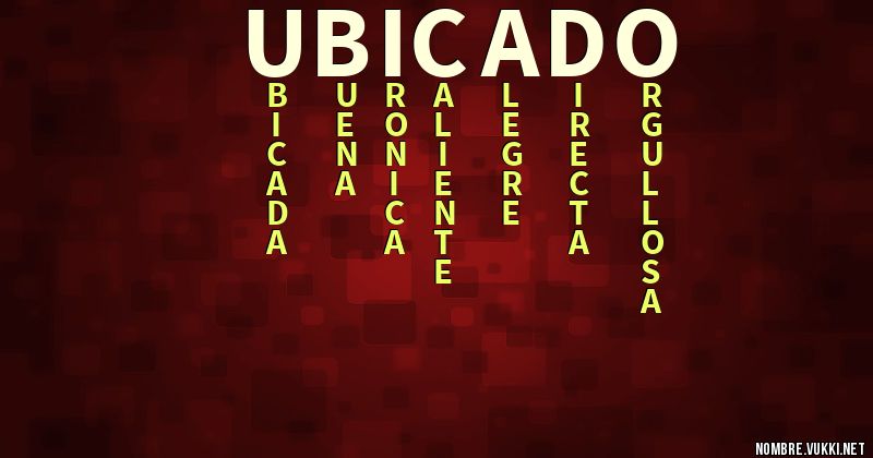 Acróstico ubicado