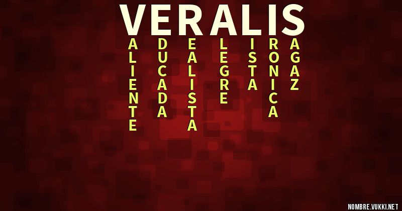 Acróstico veralis