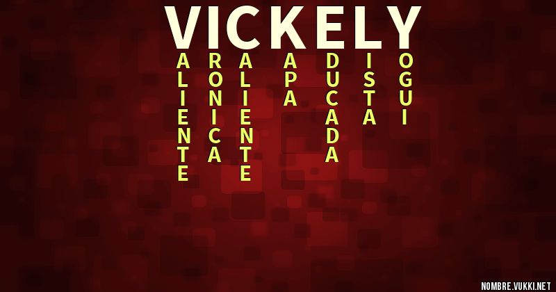 Acróstico vickely