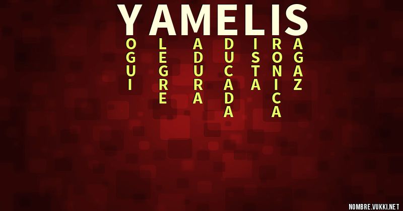 Acróstico yamelis