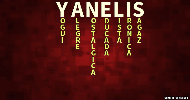 Acróstico yanelis