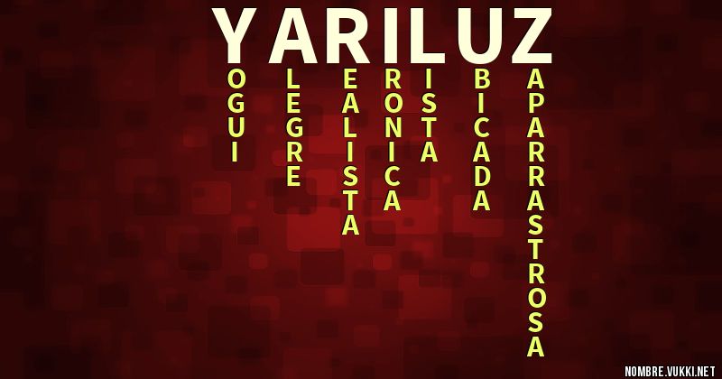 Acróstico yari luz