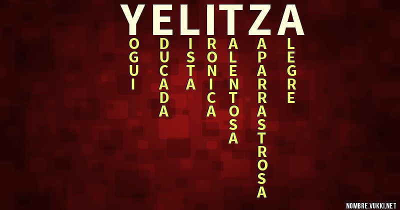 Acróstico yelitza