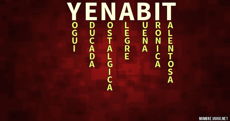 Acróstico yenabit