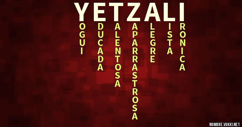 Acróstico yetzali