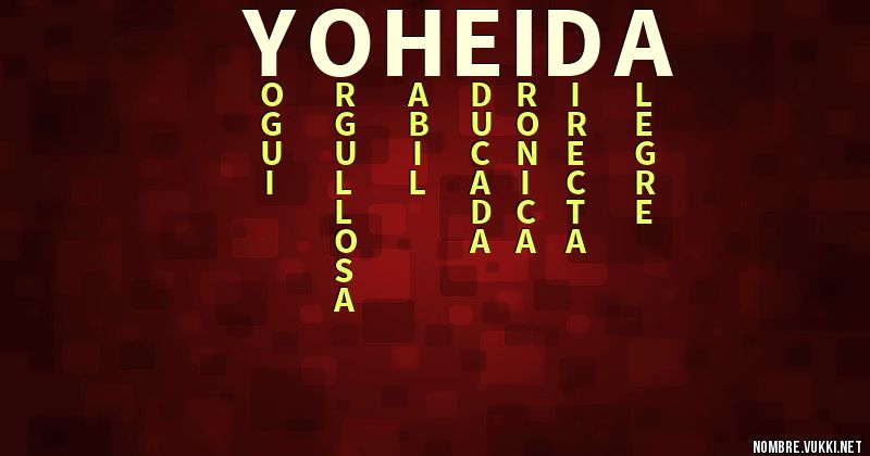 Acróstico yoheida