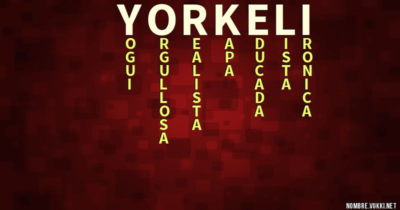 Acróstico yorkeli