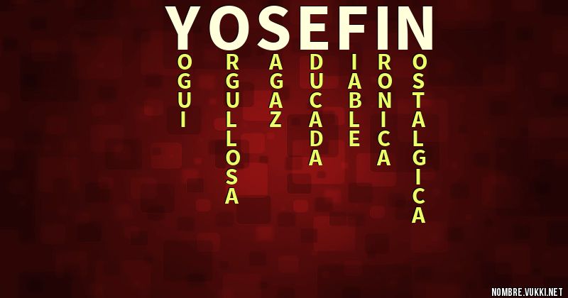 Acróstico yosefin