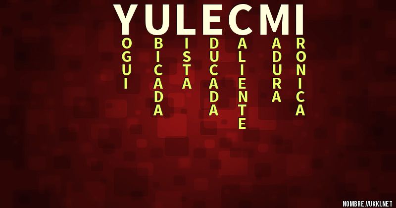 Acróstico yulecmi