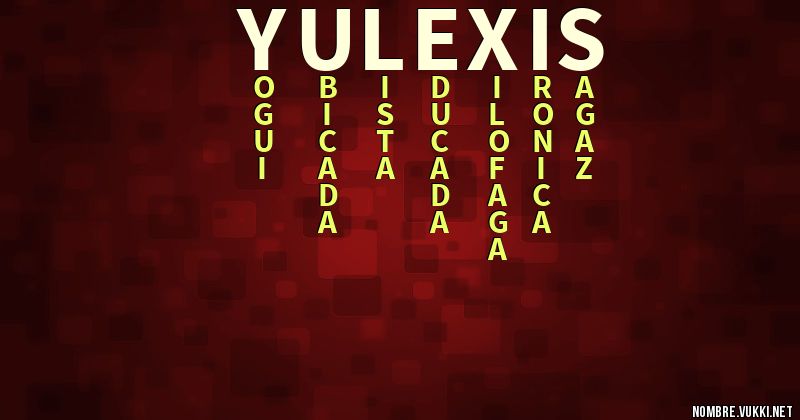 Acróstico yulexis
