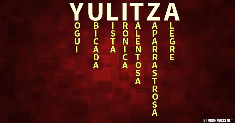 Acróstico yulitza