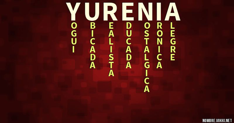Acróstico yurenia