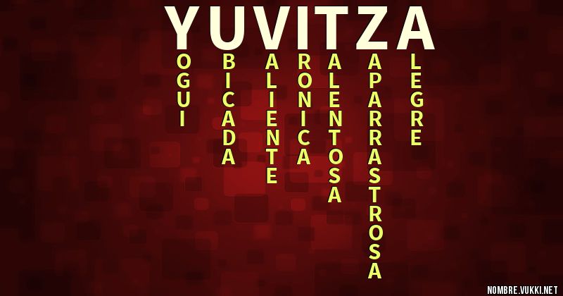 Acróstico yuvitza