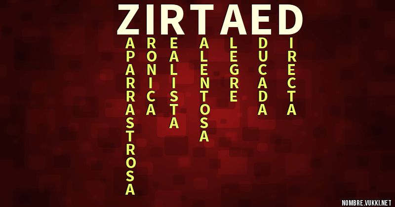 Acróstico zirtaed