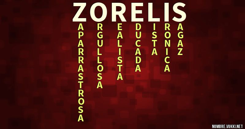 Acróstico zorelis