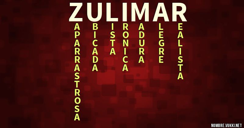 Acróstico zulimar