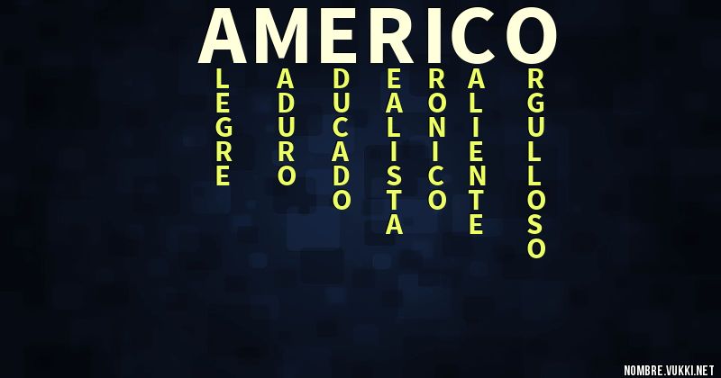 Acróstico américo