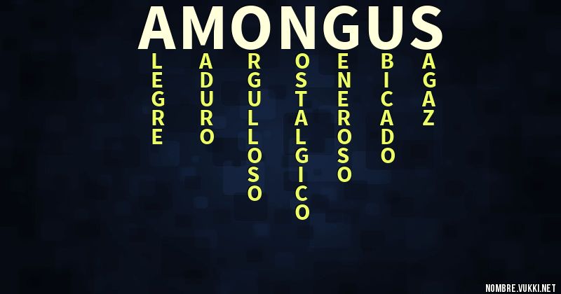 Acróstico among us