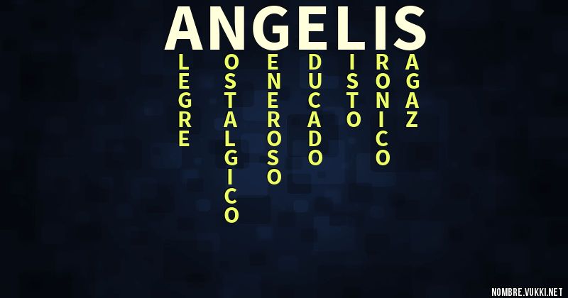 Acróstico angelis