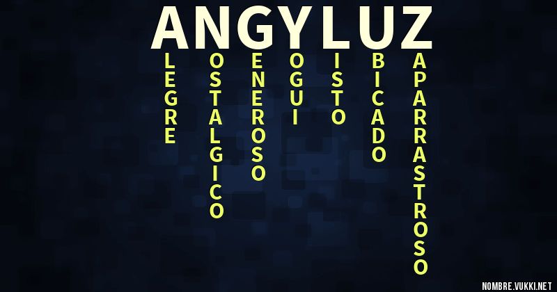 Acróstico angyluz