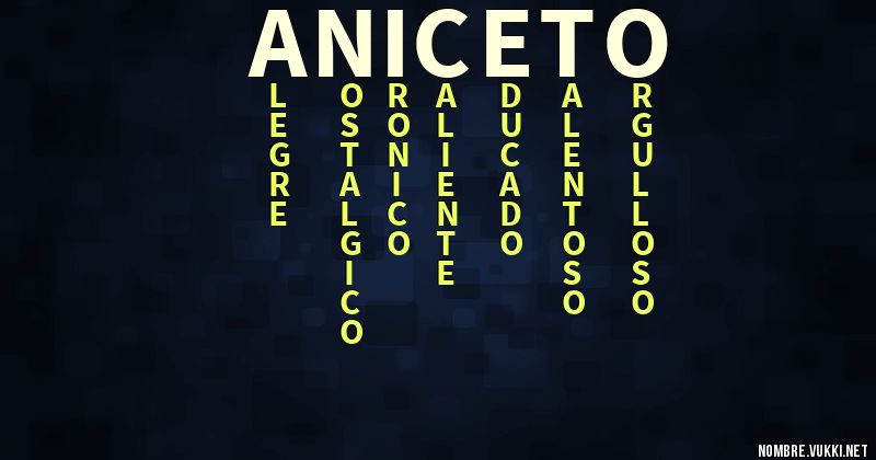 Acróstico aniceto