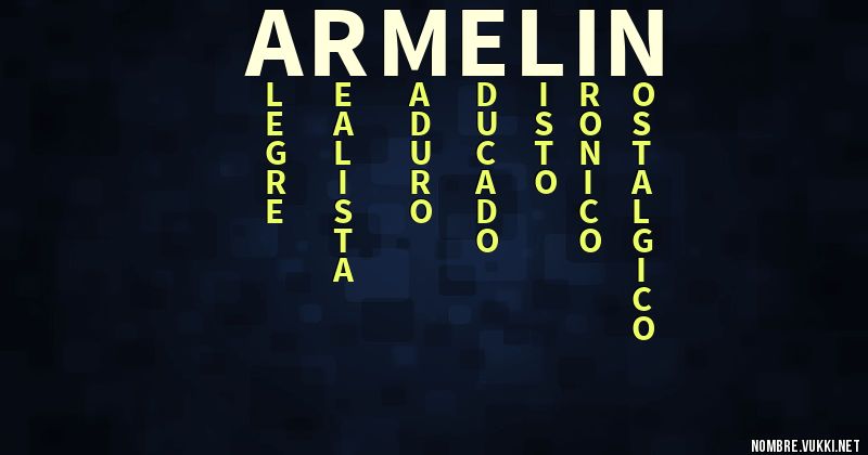 Acróstico armelin