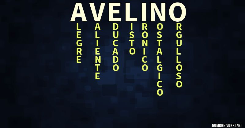 Acróstico avelino