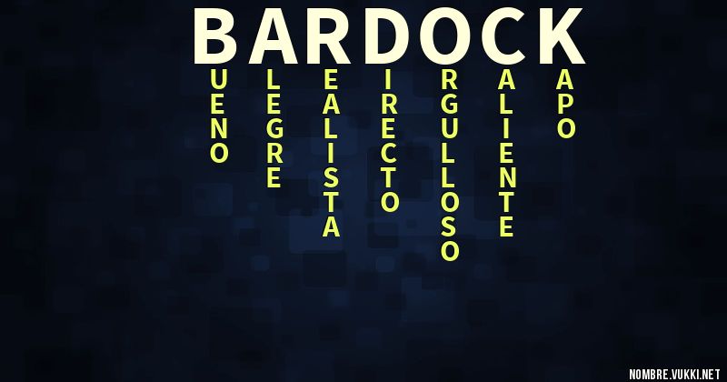 Acróstico bardock