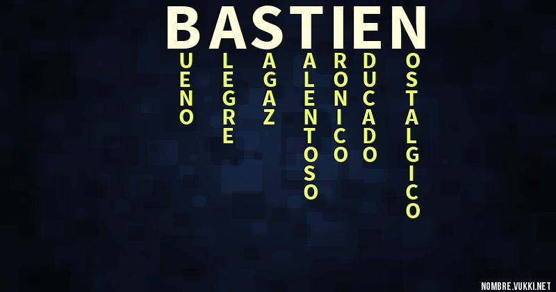 Acróstico bastien