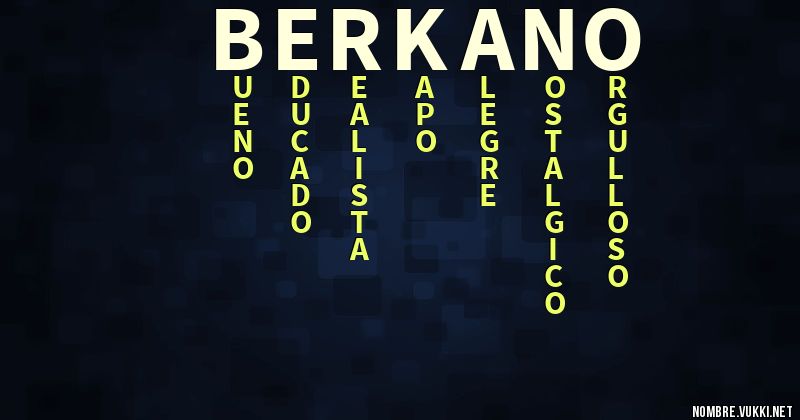 Acróstico berkano