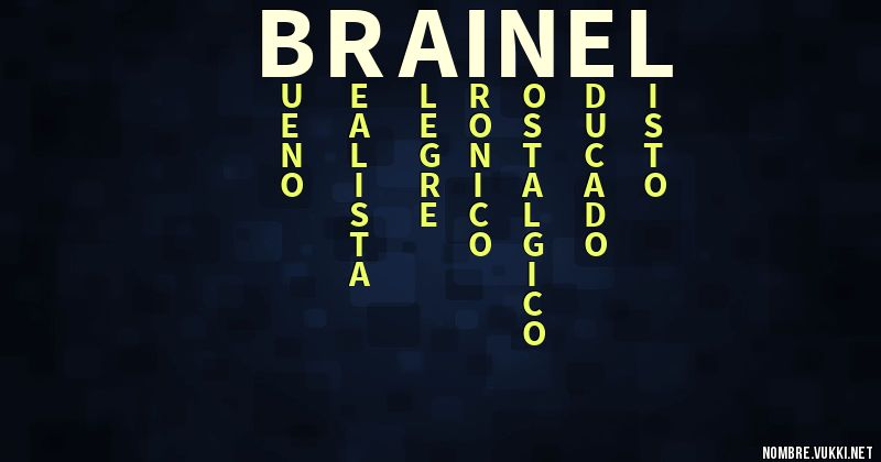 Acróstico brainel