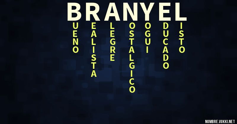 Acróstico branyel