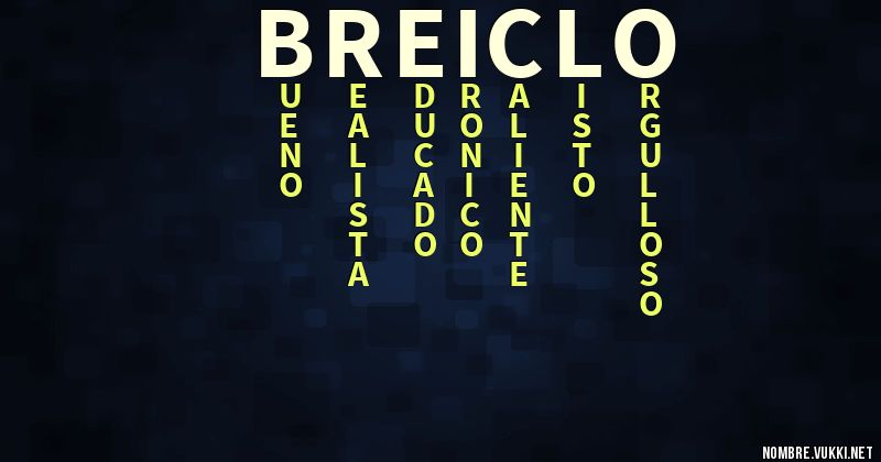 Acróstico breiclo