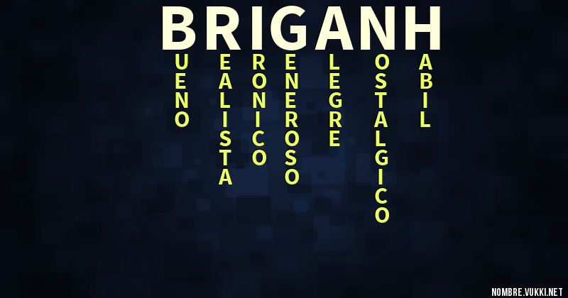 Acróstico briganh