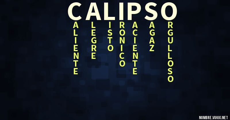 Acróstico calipso