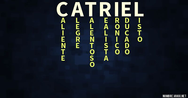 Acróstico catriel