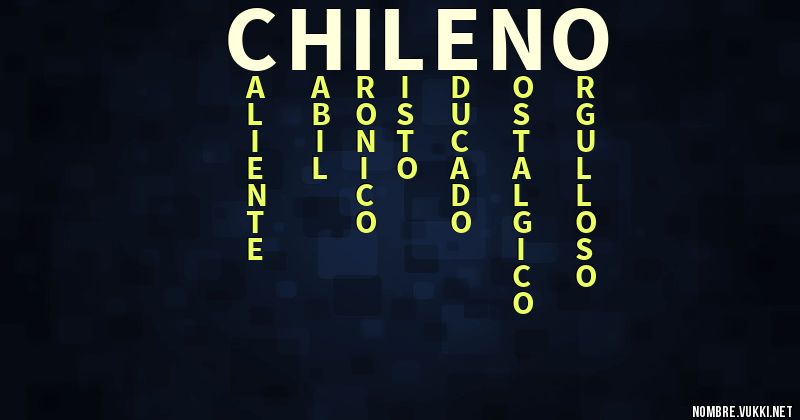 Acróstico chileno