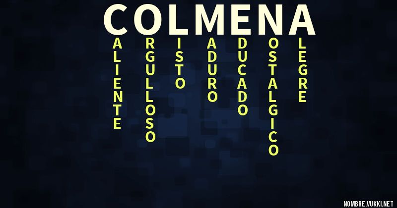 Acróstico colmena