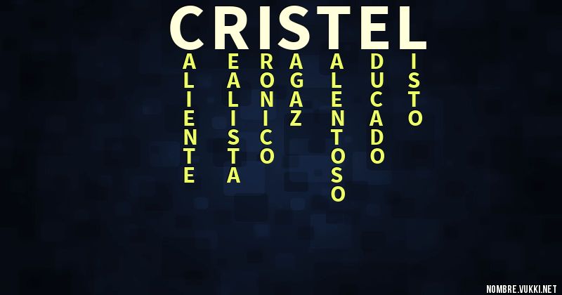 Acróstico cristel