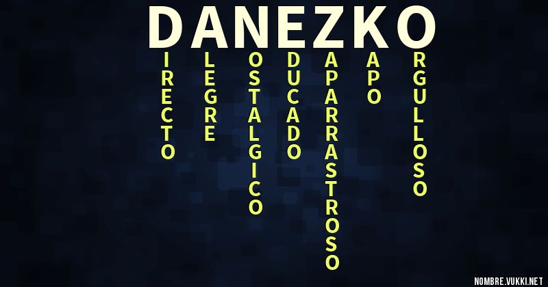 Acróstico danezko