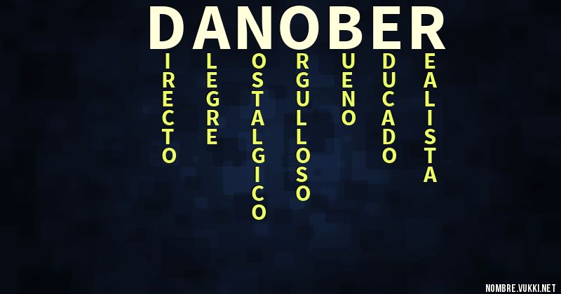 Acróstico danober