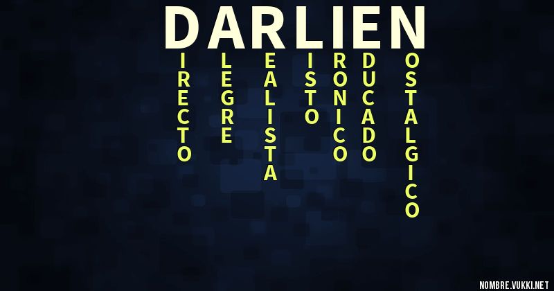 Acróstico darlien