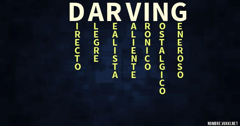 Acróstico darving