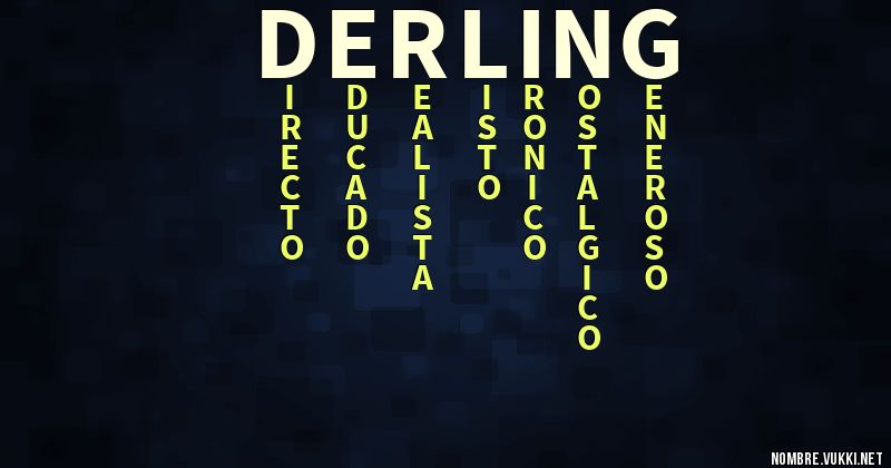 Acróstico derling