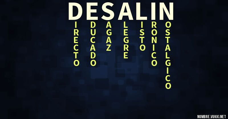 Acróstico desalin